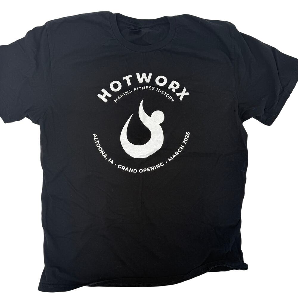 HotWorx | Franchise Tee | Unisex Large | Black | Grand Opening 2025
